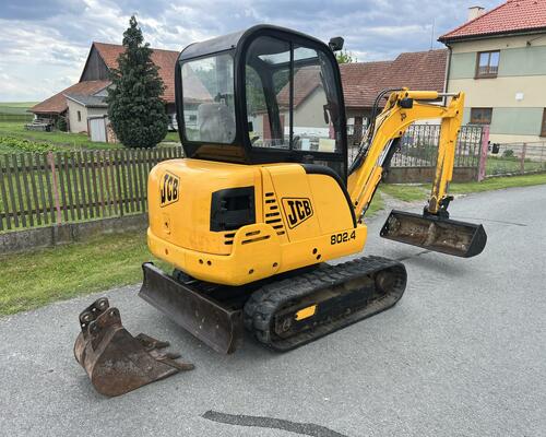 Minibagr JCB 802.4 / 2x lžíce / 2,5t / 2005