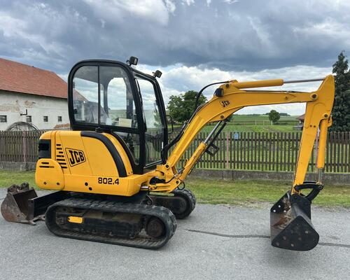 Minibagr JCB 802.4 / 2x lžíce / 2,5t / 2005