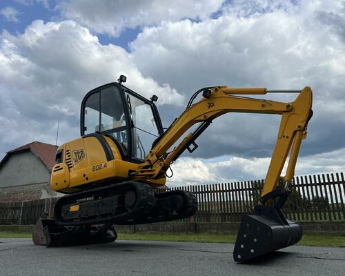 Minibagr JCB 802.4 / 2x lžíce / 2,5t / 2005
