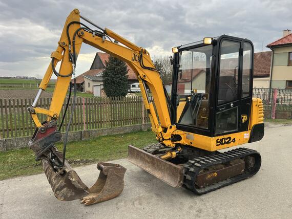 Minibagr JCB 802.4 hyd.svahovka / 2500kg
