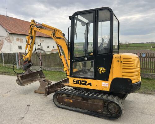 Minibagr JCB 802.4 hyd.svahovka / 2500kg