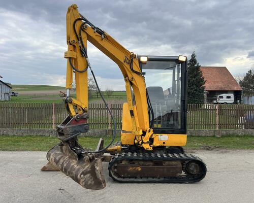Minibagr JCB 802.4 hyd.svahovka / 2500kg