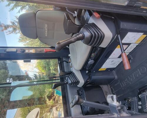 Minibagr Komatsu PC16R-HS rok 2019 Svahovka + podkop