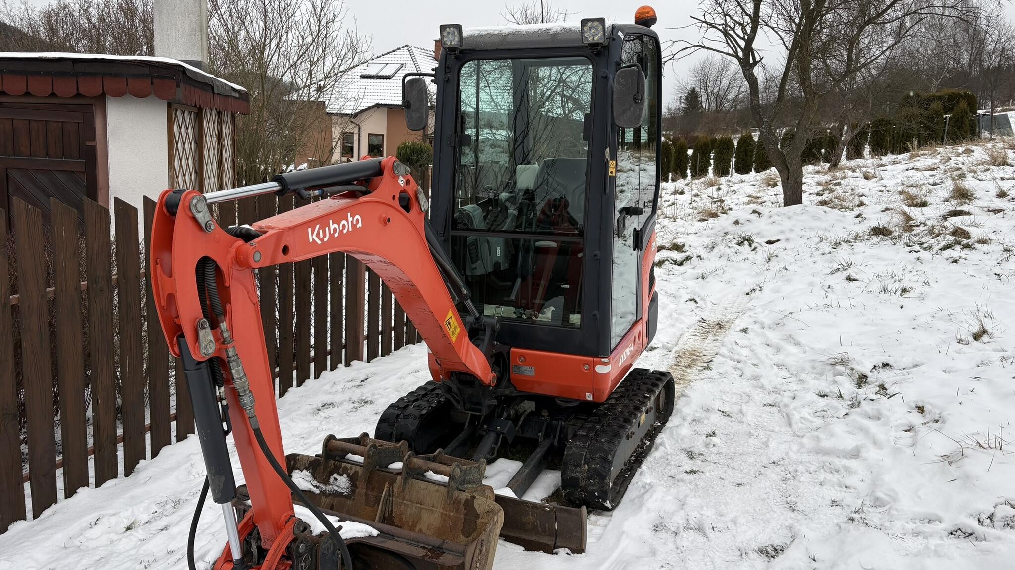 Minibagr Kubota KX016-4