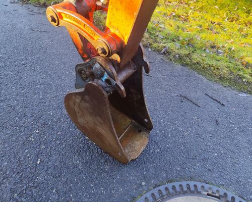 Minibagr Kubota KX016-4, rok 2016, 2100mth, roztah. pásy TOP