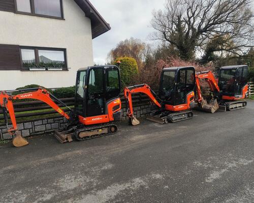 Minibagr Kubota KX016-4, rok 2016, 2100mth, roztah. pásy TOP