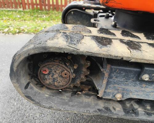 Minibagr Kubota KX016-4, rok 2017, 1800mth, roztah. pásy TOP