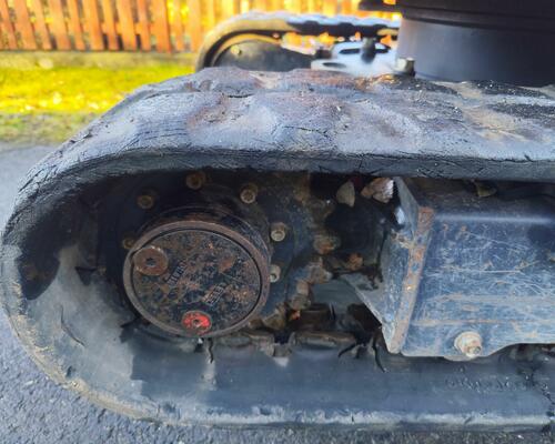 Minibagr Kubota KX016-4, rok 2017, 1800mth, roztah. pásy TOP