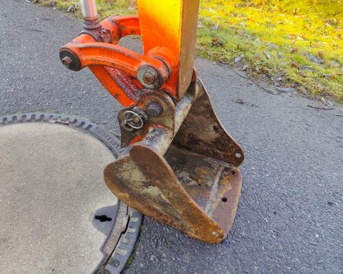 Minibagr Kubota KX016-4, rok 2017, 1800mth, roztah. pásy TOP