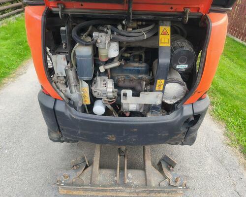 Minibagr Kubota KX016-4, rok 2018, 1950mth 3x lžíce