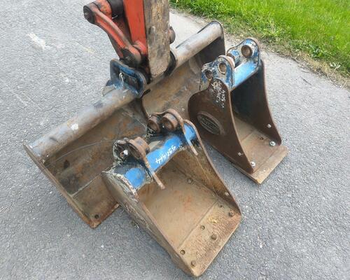 Minibagr Kubota KX016-4, rok 2018, 1950mth 3x lžíce