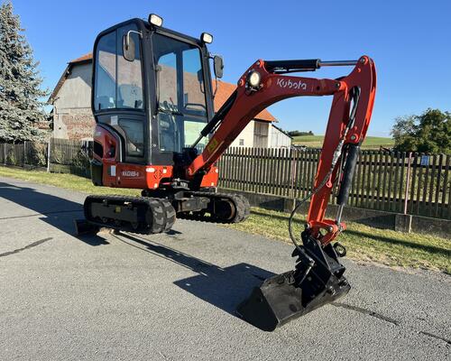 Minibagr Kubota KX018-4 hyd.podvozek/hyd.svahovka