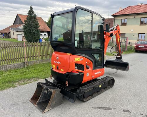 Minibagr Kubota KX018-4 hyd.svahovka+podkopy / 2021