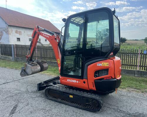 minibagr Kubota KX018-4 hyd.svahovka+podkopy, TOP