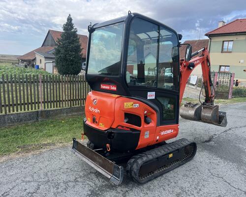 minibagr Kubota KX018-4 hyd.svahovka+podkopy, TOP