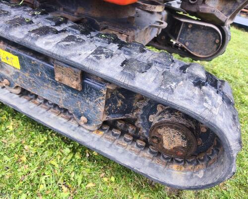 MINIBAGR KUBOTA KX018-4 | ROK 2021 | 2 300 MTH | ROZTAHOVACÍ PODVOZEK