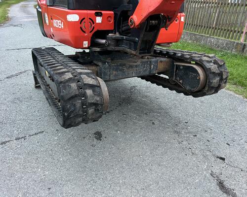 minibagr Kubota KX019-4 hyd.podvozek+svahovka, 2t