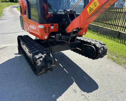 Minibagr Kubota KX 018-4 hyd.podvozek/pouze 1900mh