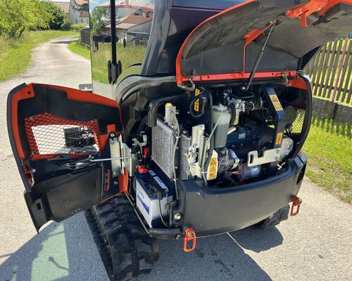 Minibagr Kubota KX 018-4 hyd.podvozek/pouze 1900mh