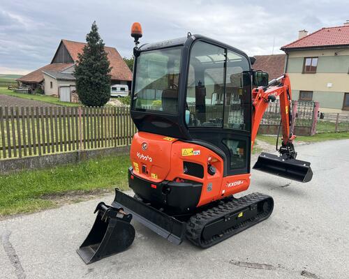 minibagr Kubota KX 018-4 hyd.svahovka / 1200mth