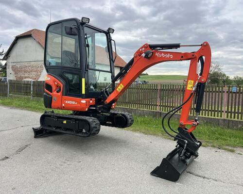 minibagr Kubota KX 018-4 hyd.svahovka / 1200mth