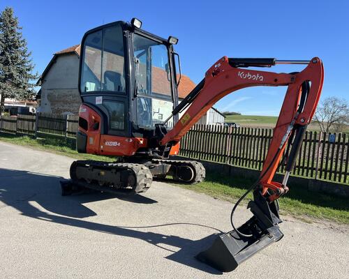 Minibagr Kubota KX 018-4 hyd.svahovka+podvozek 2017