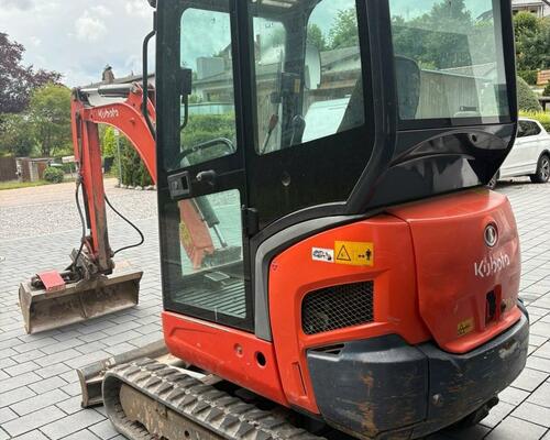 Minibagr Kubota KX 019-4 Hyd svahovka 1900 MthM