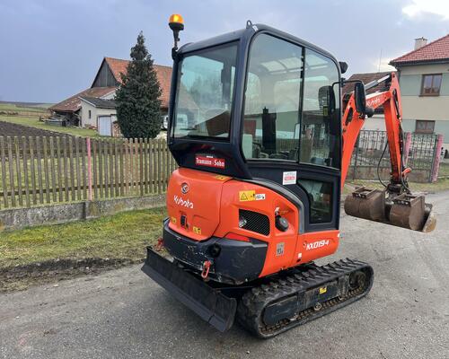 Minibagr Kubota KX 019-4 hyd.svahovka/2tis.mh/2018