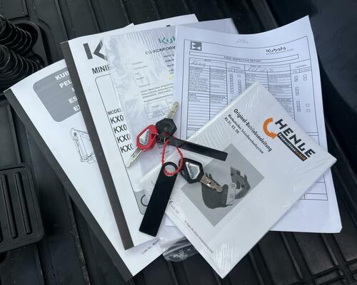 Minibagr Kubota KX 019-4 hyd.svahovka/2tis.mh/2018