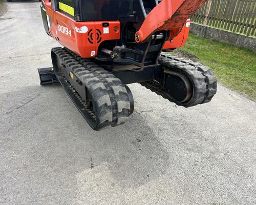 Minibagr Kubota KX 019-4 hyd.svahovka/hyd.podvozek