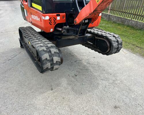 Minibagr Kubota KX 019-4 hyd.svahovka/hyd.podvozek