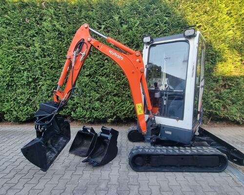 Minibagr Kubota Kx 41-3 hyd. svahovka + 2 podkop