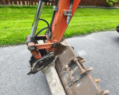Minibagr KUBOTA U27-4, r.2018, 2,7t, 3x lžíce