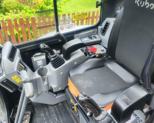 Minibagr KUBOTA U36-4, r.2022, 3,9t, 3x lžíce