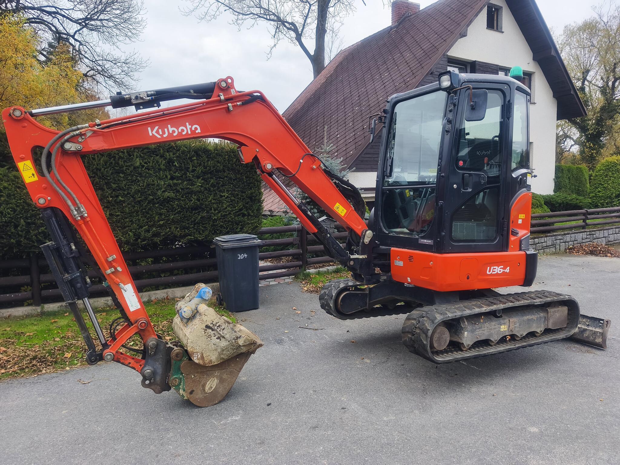 MINIBAGR KUBOTA U36-4 | ROK 2022/2023 | 3 200 MTH | KLIMATIZACE
