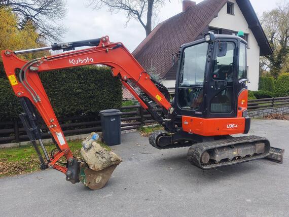 MINIBAGR KUBOTA U36-4 | ROK 2022/2023 | 3 200 MTH | KLIMATIZACE