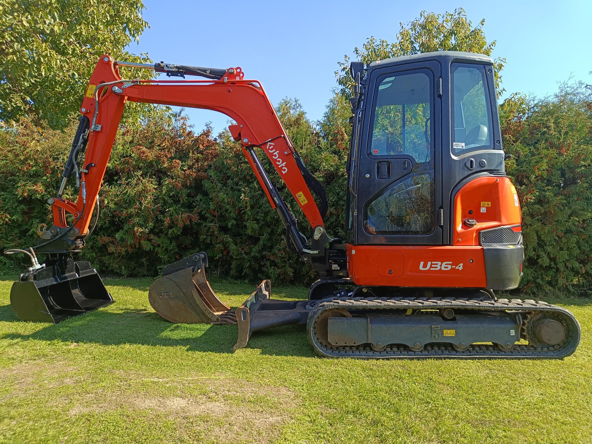 Minibagr Kubota U 36-4