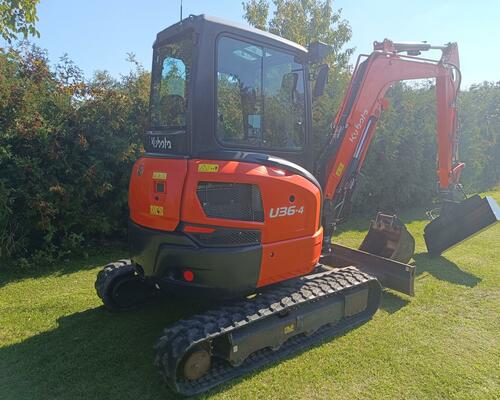 Minibagr Kubota U 36-4