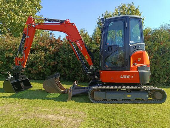 Minibagr Kubota U 36-4
