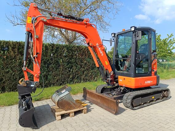 Minibagr Kubota U 36-4