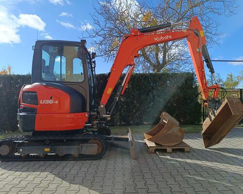 Minibagr Kubota U 36-4 r.v.2021