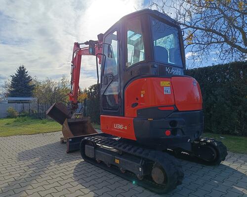 Minibagr Kubota U 36-4 r.v.2021