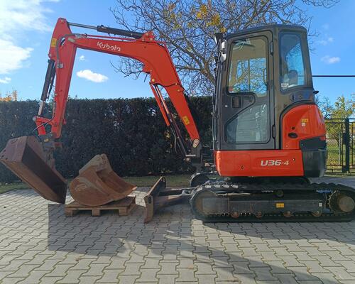 Minibagr Kubota U 36-4 r.v.2021
