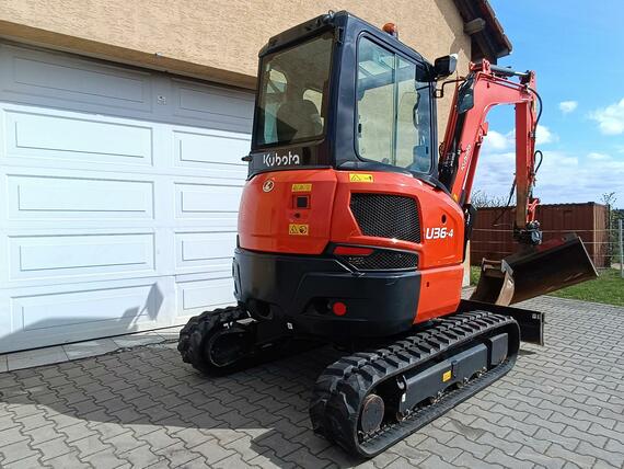 Minibagr Kubota U 36-4 r.v.2021