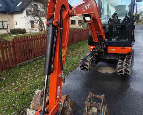 Minibagr minirypadlo Kubota KX027-4, 2200mth, r.v. 2019 TOP