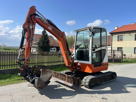 Minibagr Terex Atlas TC AM 37 hyd.svahovka+podkopy, 3,6t