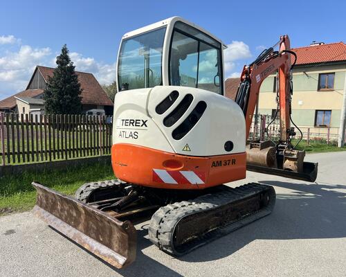 Minibagr Terex Atlas TC AM 37 hyd.svahovka+podkopy, 3,6t