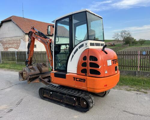 Minibagr Terex TC29 hyd.svahovka+podkopy / 2,9t