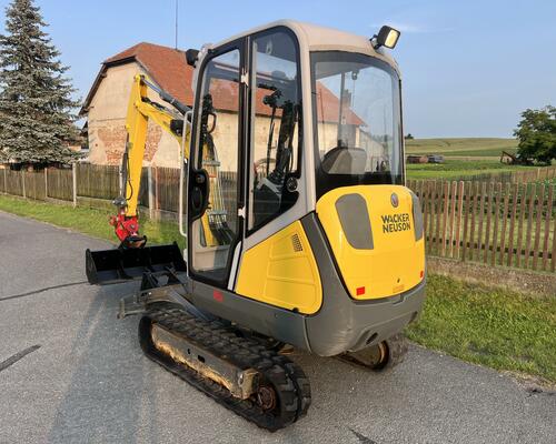 Minibagr Wacker Neuson ET18 hyd. podvozek, PowerTilt, 2t