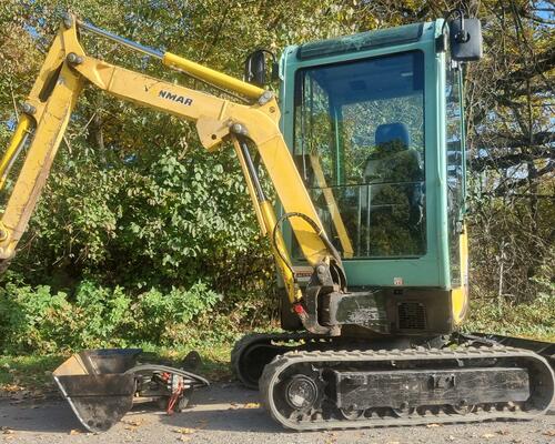 Minibagr Yanmar SV17EX 1.9T Hyd, svahovka+ podkop 2450Mth